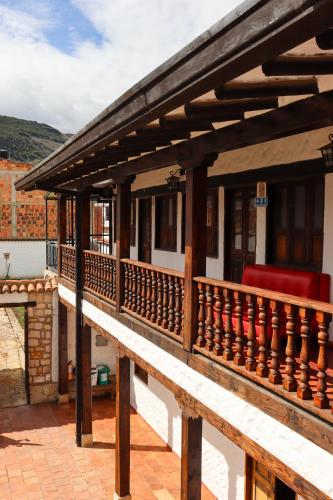 Balkón nebo terasa v ubytování Casona Quesada