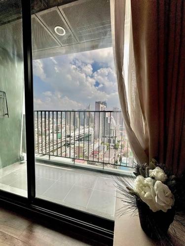 Μπαλκόνι ή βεράντα στο Tela condo ตากสินสาทร