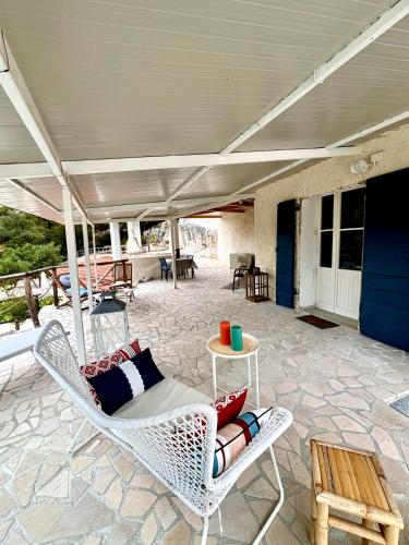 En balkon eller terrasse på Le petit By Gargà Residency