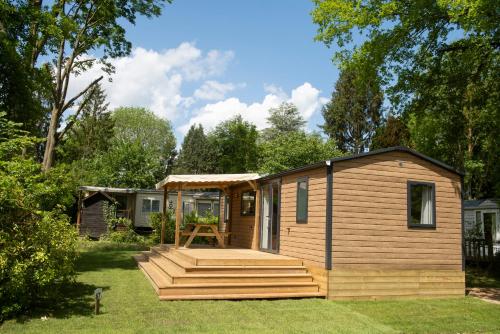 Zahrada ubytování Camping le Pré des Moines