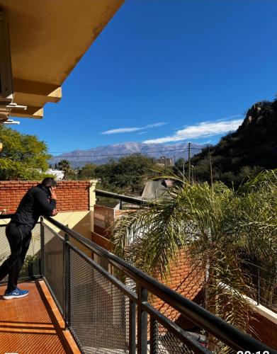 Μπαλκόνι ή βεράντα στο Apart Hotel Chilecito