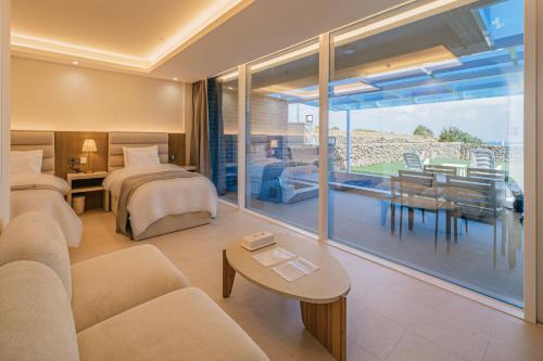 Posezení v ubytování Haeilri Pool&SPA Hotel