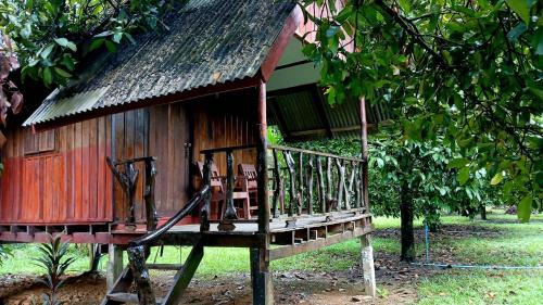 Κήπος έξω από το Bamboo House
