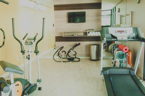 Pusat kecergasan dan/atau kemudahan kecergasan di Nobile Suites Gran Lumni
