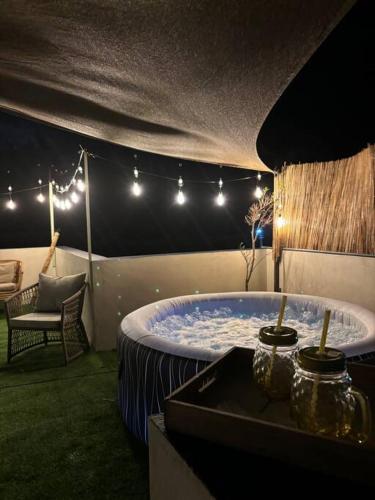 Apartment with private rooftop 450 m from the beach