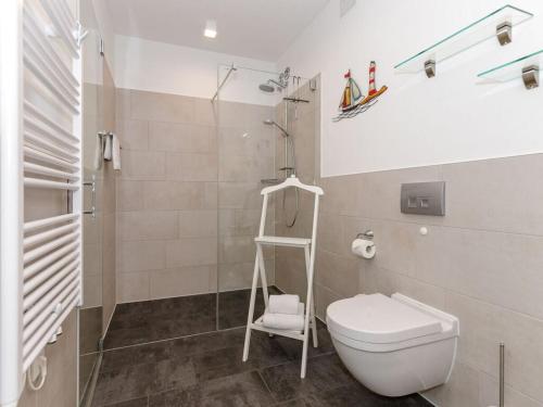 Et badeværelse på Beach holiday Comfortable holiday residence