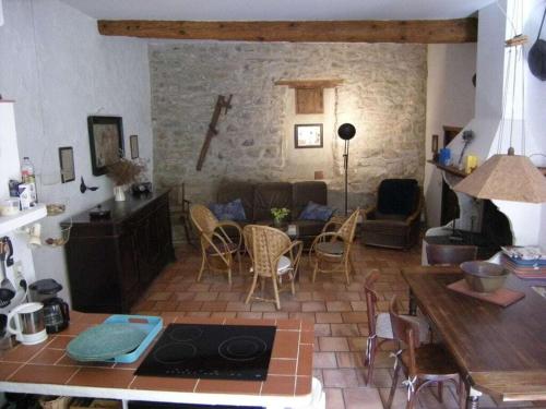 Χώρος καθιστικού στο "Ancien Cafe" with courtyard