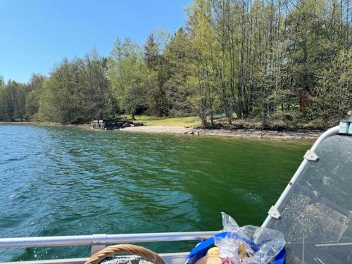 Gallery image of Majas Backe on a island with boat in Hammarland