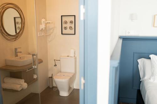Koupelna v ubytování Apartahotel Siglo XIX