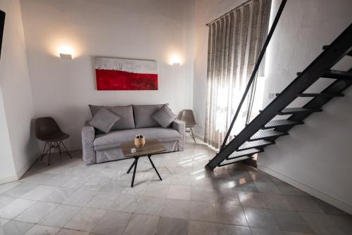 Posezení v ubytování Apartahotel Siglo XIX
