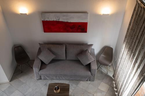 Posezení v ubytování Apartahotel Siglo XIX