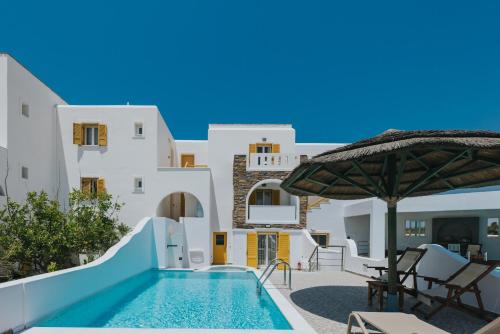 Swimmingpoolen hos eller tæt på Aegean Palace