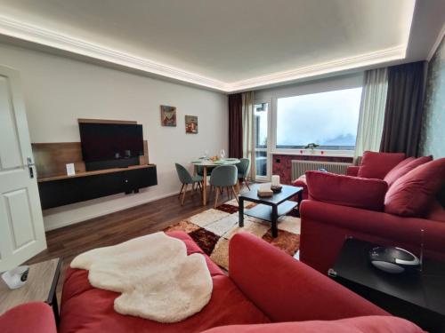 Familienapartment mit Pool, Spa und Panoramablick