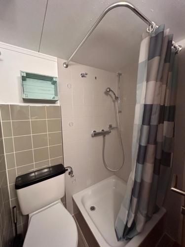 Koupelna v ubytování Ferienwohnung mit Aussicht