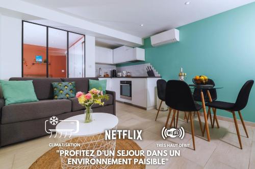 Le Cocon du Fort - Climatisation - Wifi - Parking - MyBestLoc