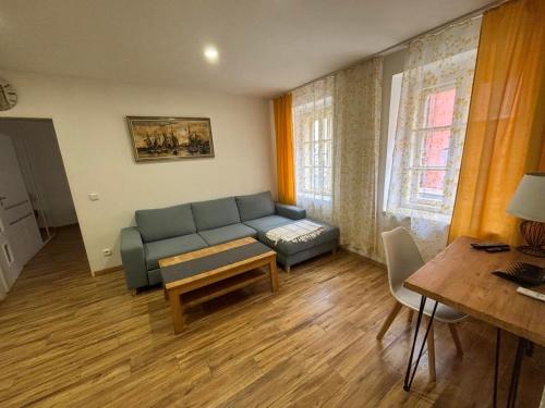 Posedenie v ubytovaní Apartment an der Burg