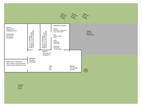 Lanternan 37 Skrea strand Falkenbergの見取り図または間取り図