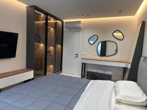 Katil atau katil-katil dalam bilik di Sel Luxury Apartment's