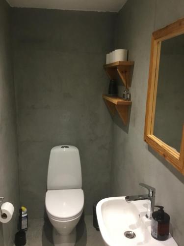 Et badeværelse på Marielyst B&B - Apartments