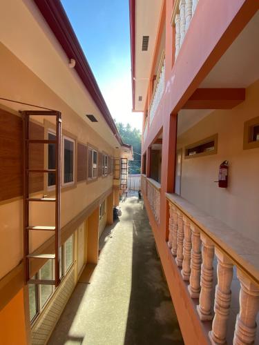 an empty corridor of a school building at Prime Lodge Hotel in Romblon