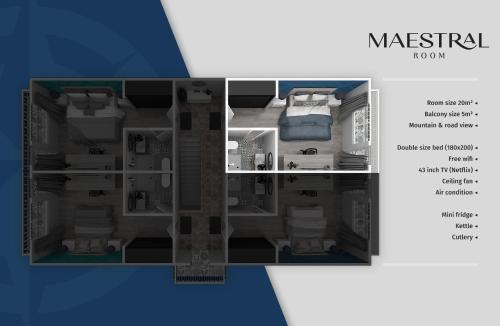 Gallery image of Wind Rose Rooms in Baška Voda