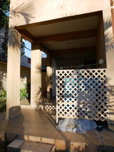 a gate in front of a building at Brisas de Borinquen in Aguadilla