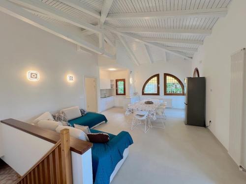 Χώρος καθιστικού στο Villa Palm