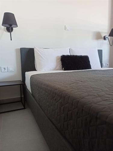 Katil atau katil-katil dalam bilik di Greyt Apartments Glyfada