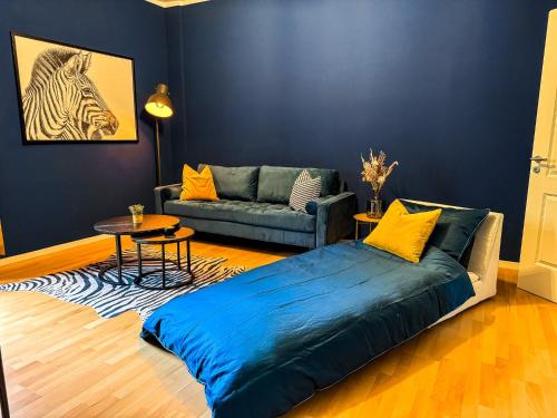 Posezení v ubytování *Modern* 2 Personen, WLAN