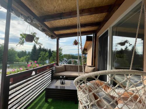 ระเบียงหรือลานระเบียงของ Perla Accommodation