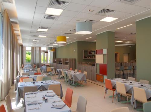 Restaurace v ubytování Tower Hotel Malpensa