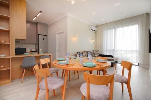 Køkken eller tekøkken på Forum Residence