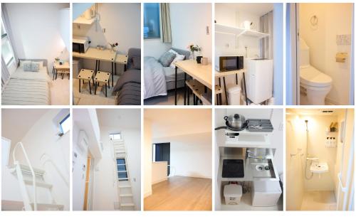 Kuchyň nebo kuchyňský kout v ubytování 宿栖渋谷