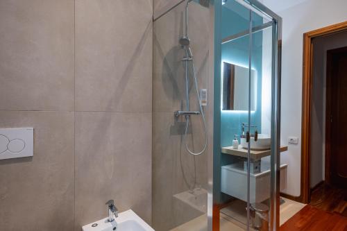 Ванная комната в Room & Breakfast D'Annunzio