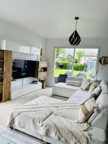 Photo de la galerie de l'établissement Ondres : maison moderne proche plage et centre ville, à Ondres