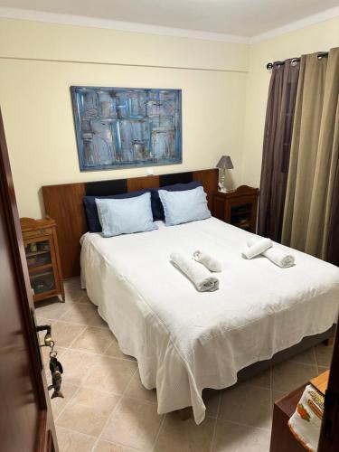 Кровать или кровати в номере Casa #SerJo