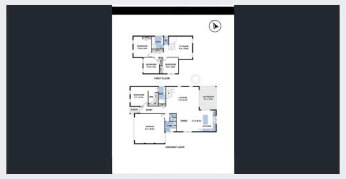 Plano de Modern Masterpiece Beautiful St Albans 4BR Home