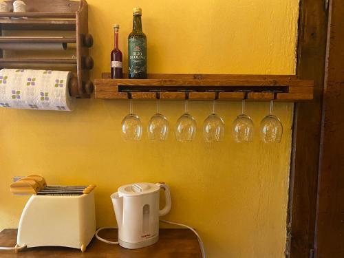 BeB Relax Appartamentにあるコーヒーまたはお茶