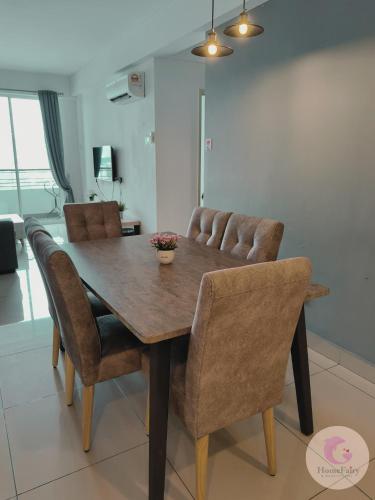 Χώρος καθιστικού στο The Majestic Condo Ipoh Home Fairy 1
