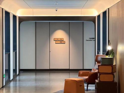 Four Points by Sheraton Yantaiにあるシーティングエリア