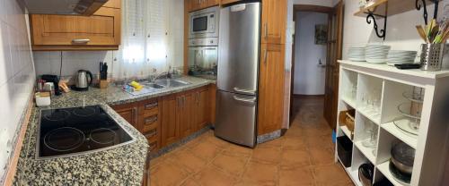 Η κουζίνα ή μικρή κουζίνα στο Casa Manolete