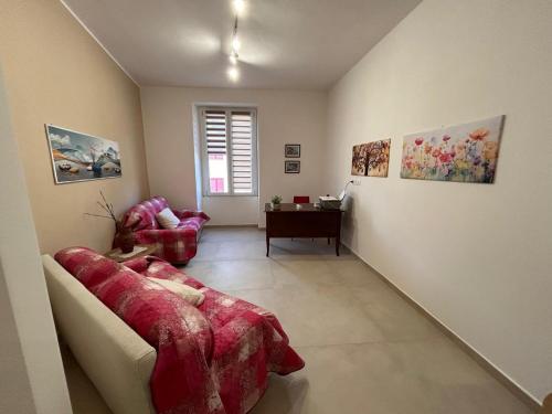 Ένα ή περισσότερα κρεβάτια σε δωμάτιο στο casa johrico