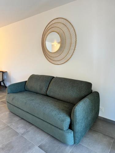 Posezení v ubytování Appartement confort vue mer