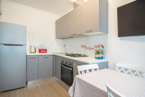 Dapur atau dapur kecil di Residenza Nonno Mella