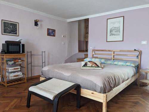 Postel nebo postele na pokoji v ubytování Casa Bottiroli - Borgo Malan