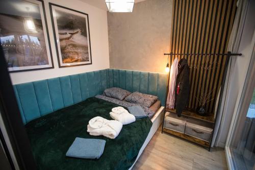 Istumisnurk majutusasutuses Wygodny eko domek koło nadmorskiego Parku Krajobrazowego