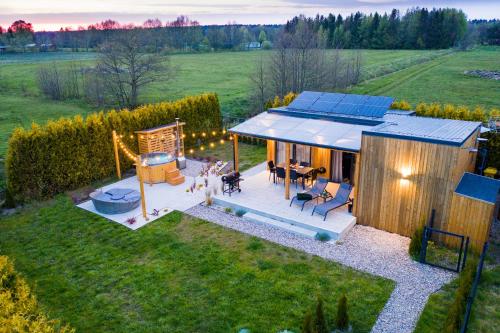 Wygodny eko domek koło nadmorskiego Parku Krajobrazowego