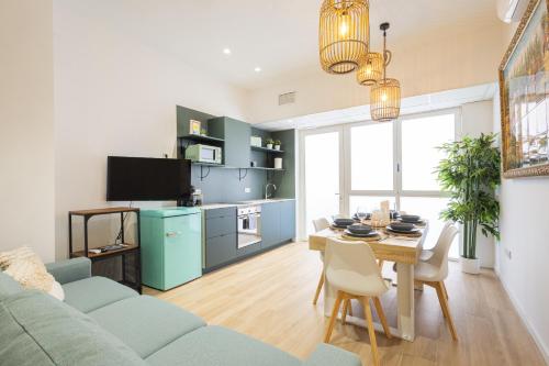 new flat 2 rooms 4 Pax, wifi AC