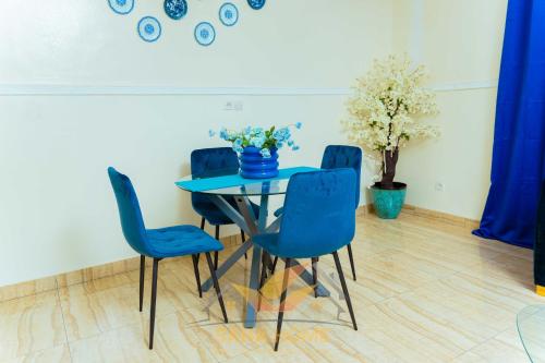 Le luxe à Yaoundé chez Saha Homeにあるシーティングエリア