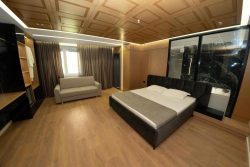 Cama o camas de una habitación en Hotel Monopoly